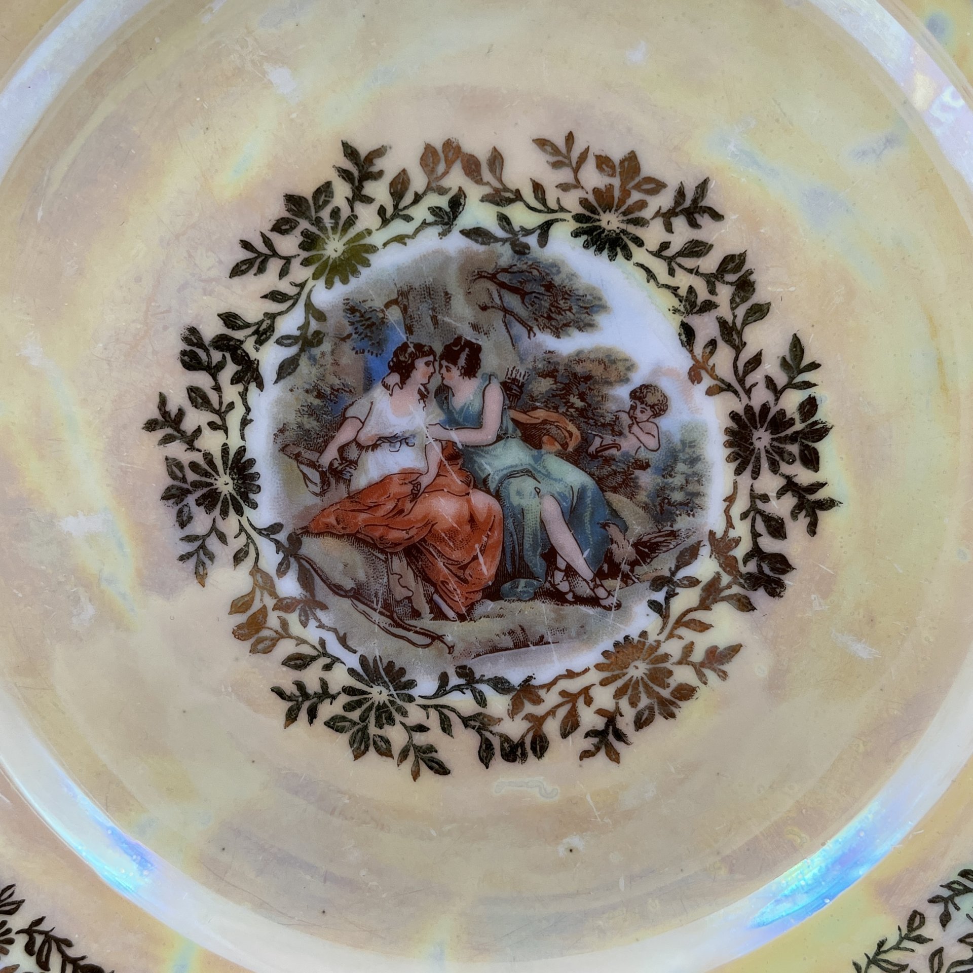 Набор из 6-ти десертных тарелок "Мадонна"