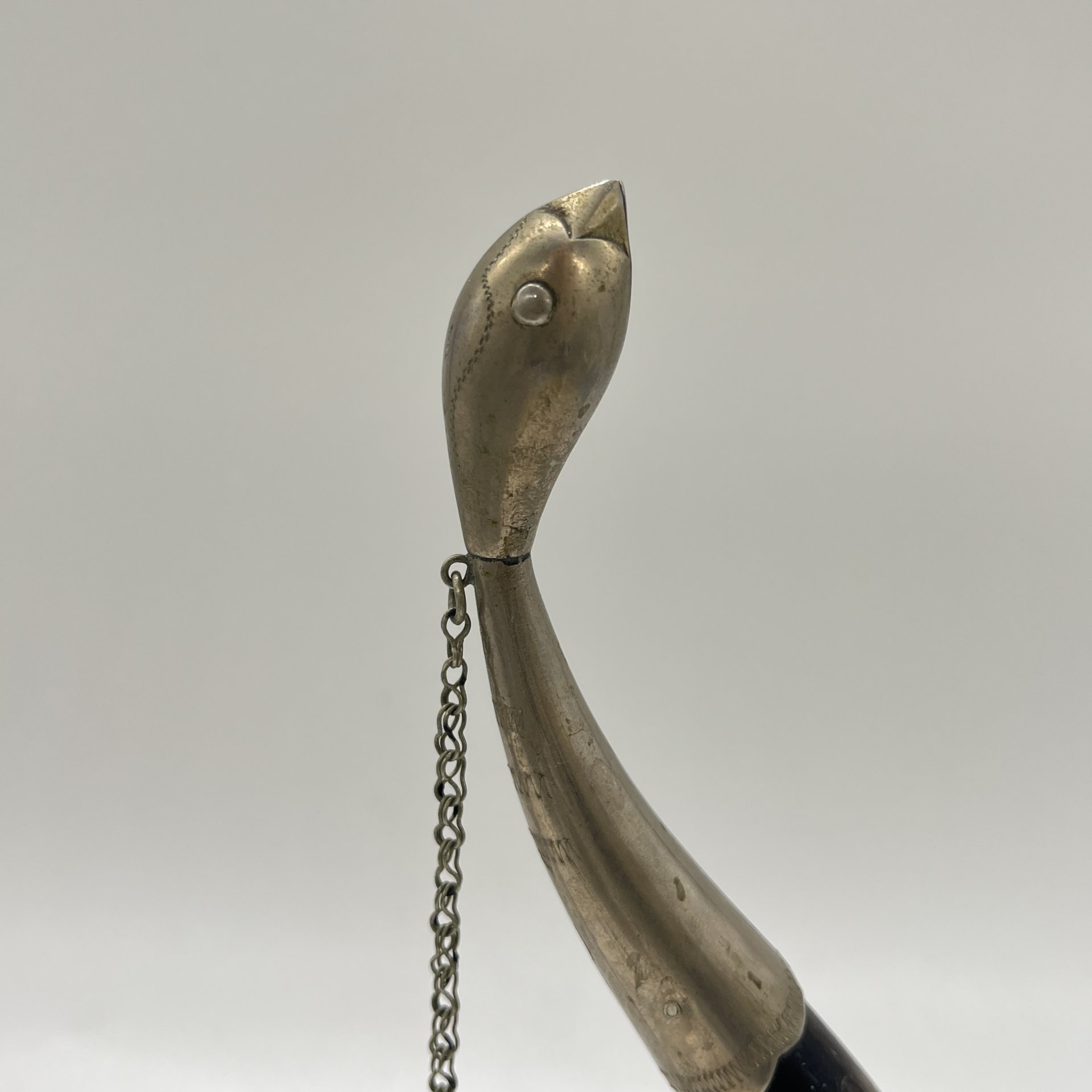 Рог изобилия (кубок для вина) с фигурным навершием