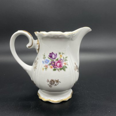 Молочник, украшенный цветочным декором, Reichenbach (Райхенбах)