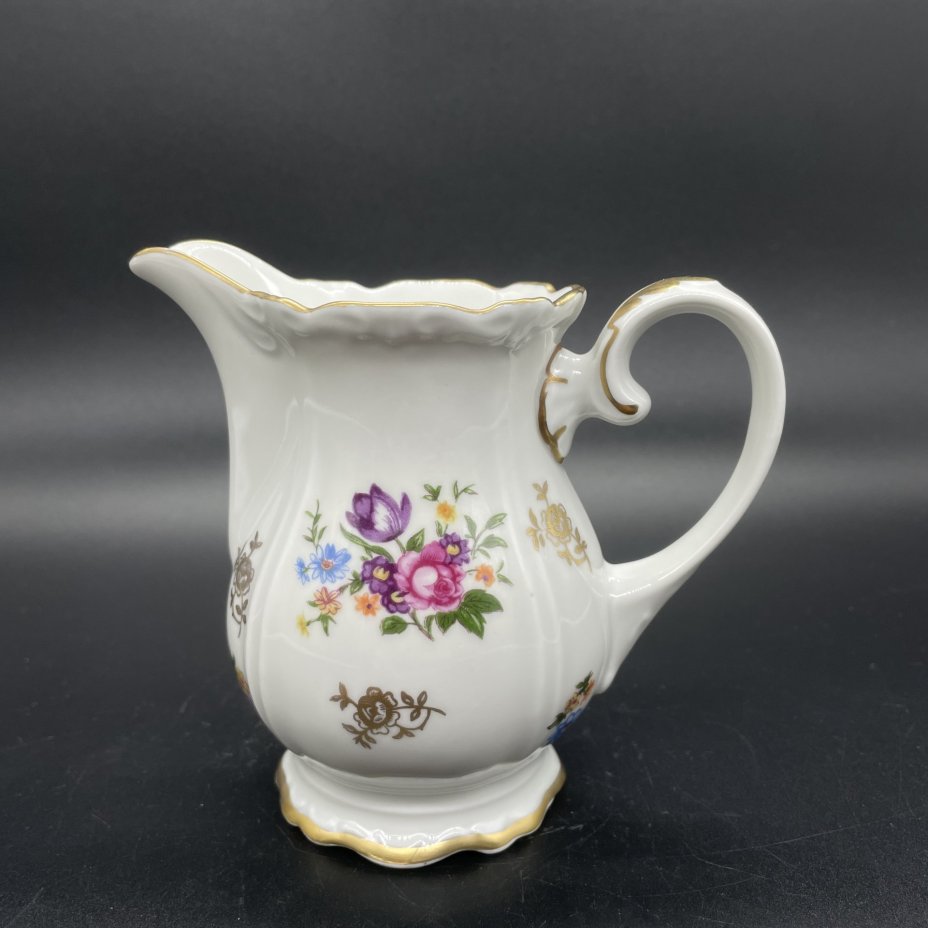 Молочник, украшенный цветочным декором, Reichenbach (Райхенбах)