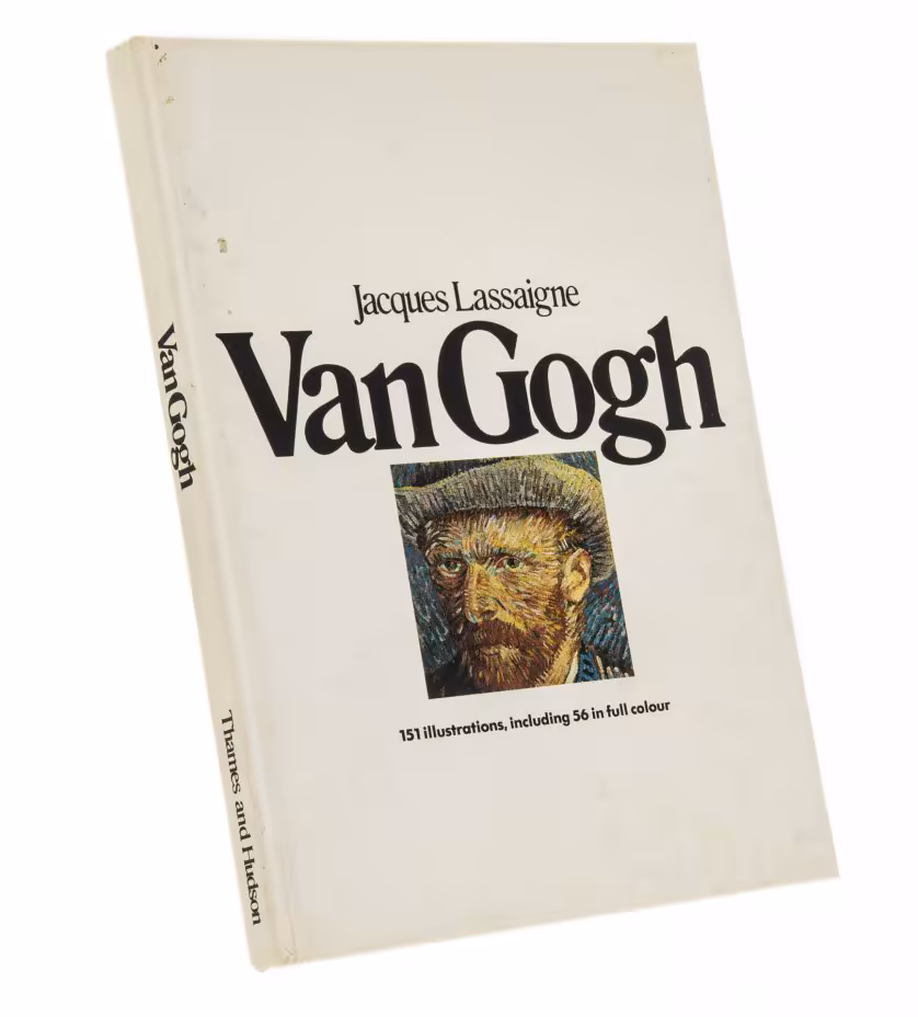 Жак Лассань (Jacques Lassaigne) "Ван Гог" (на английском языке), бумага, печать, издательство "Thames and Hadson", Англия, 1975 г.