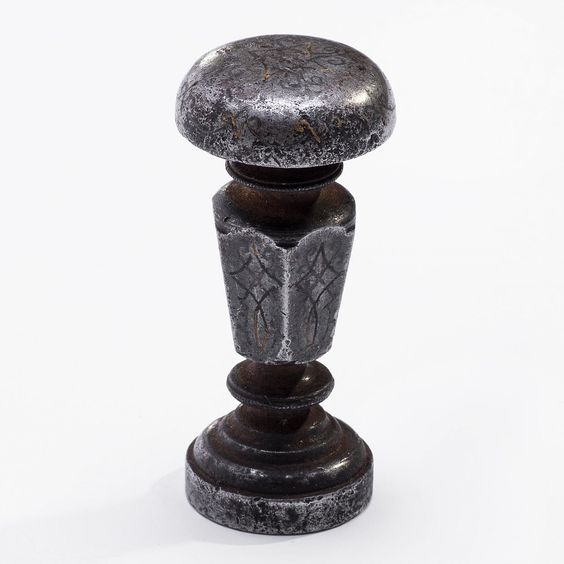 Печать именная, металл, гравировка, Российская империя, 1880-1900 гг.