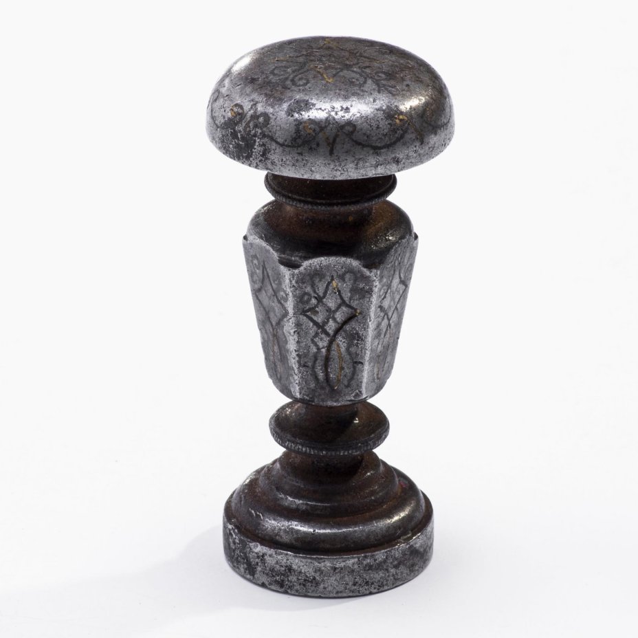 Печать именная, металл, гравировка, Российская империя, 1880-1900 гг.