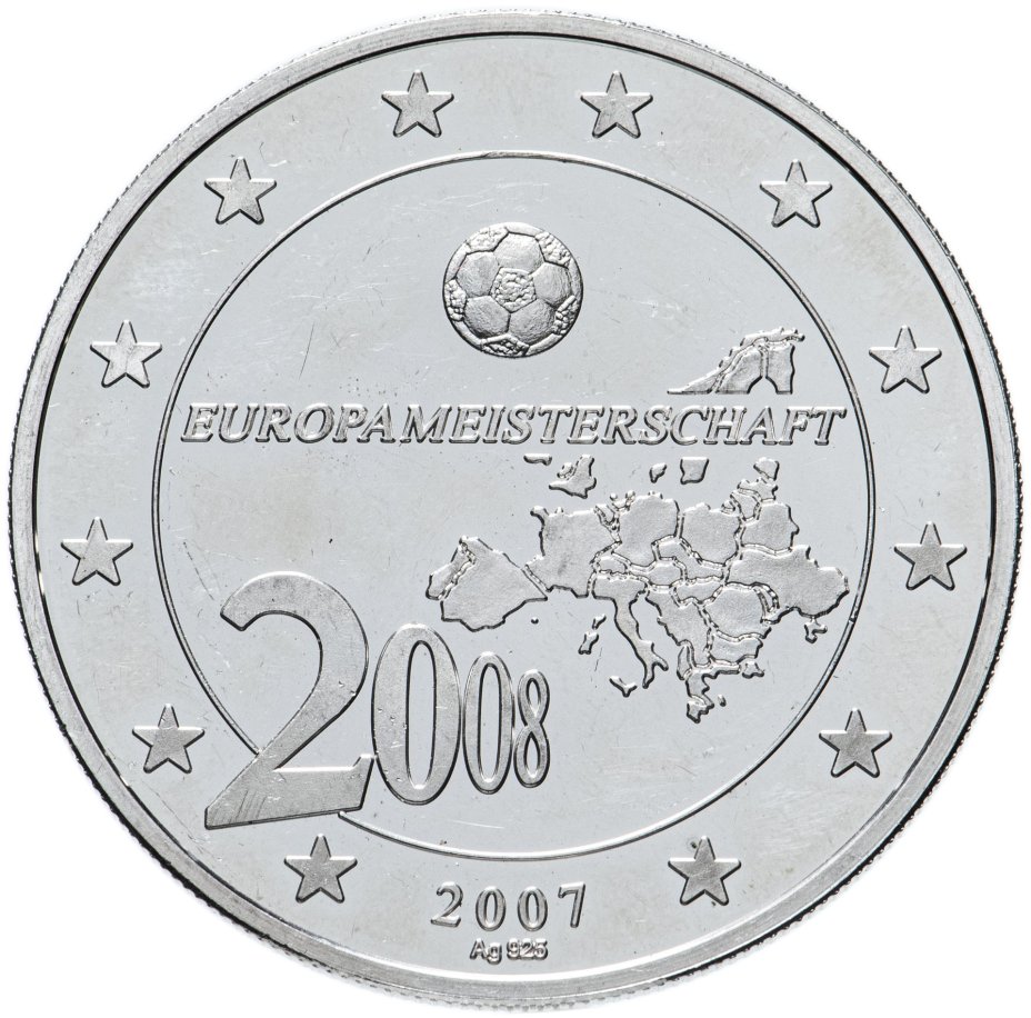 Жетон "Чемпионат Европы по футболу, Германия" 2007
