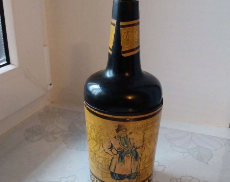 Бутылка-сигаретница