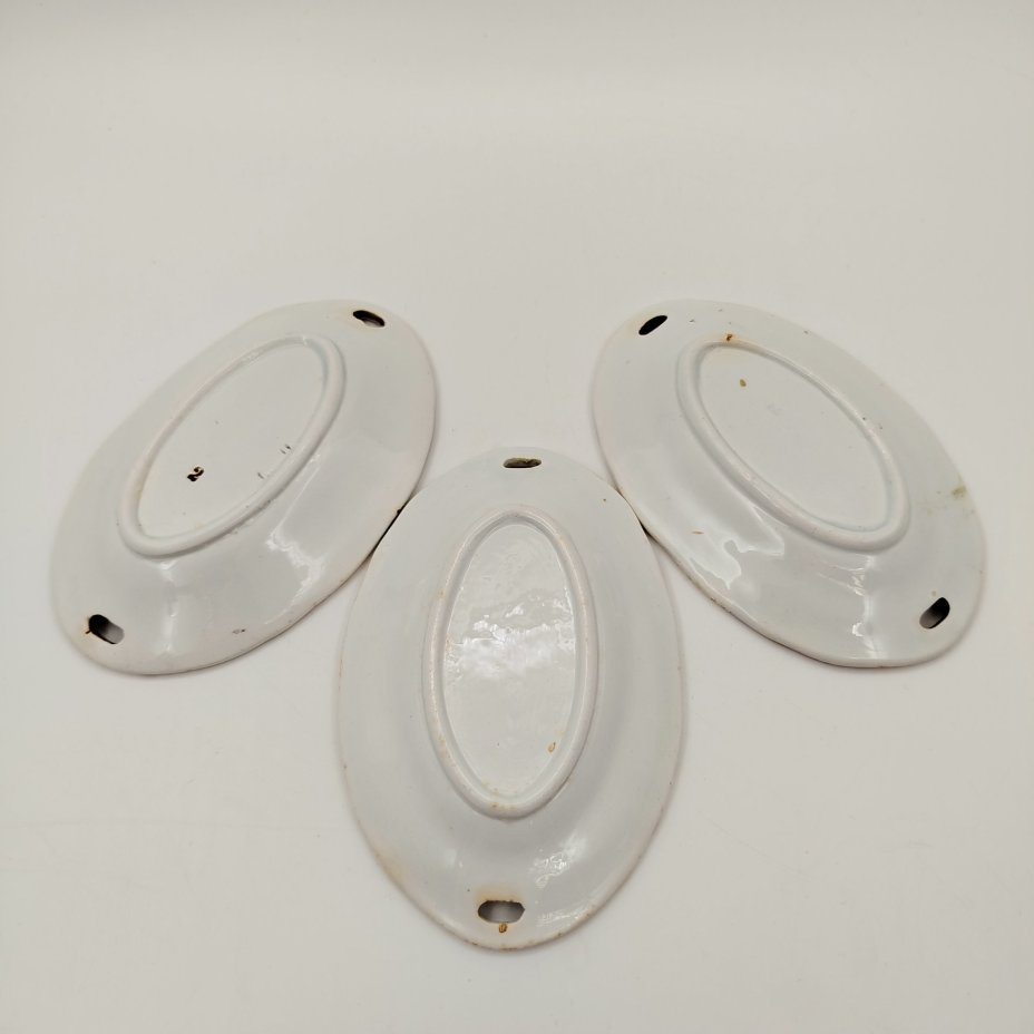 Набор из трёх розеток для подачи шпрот