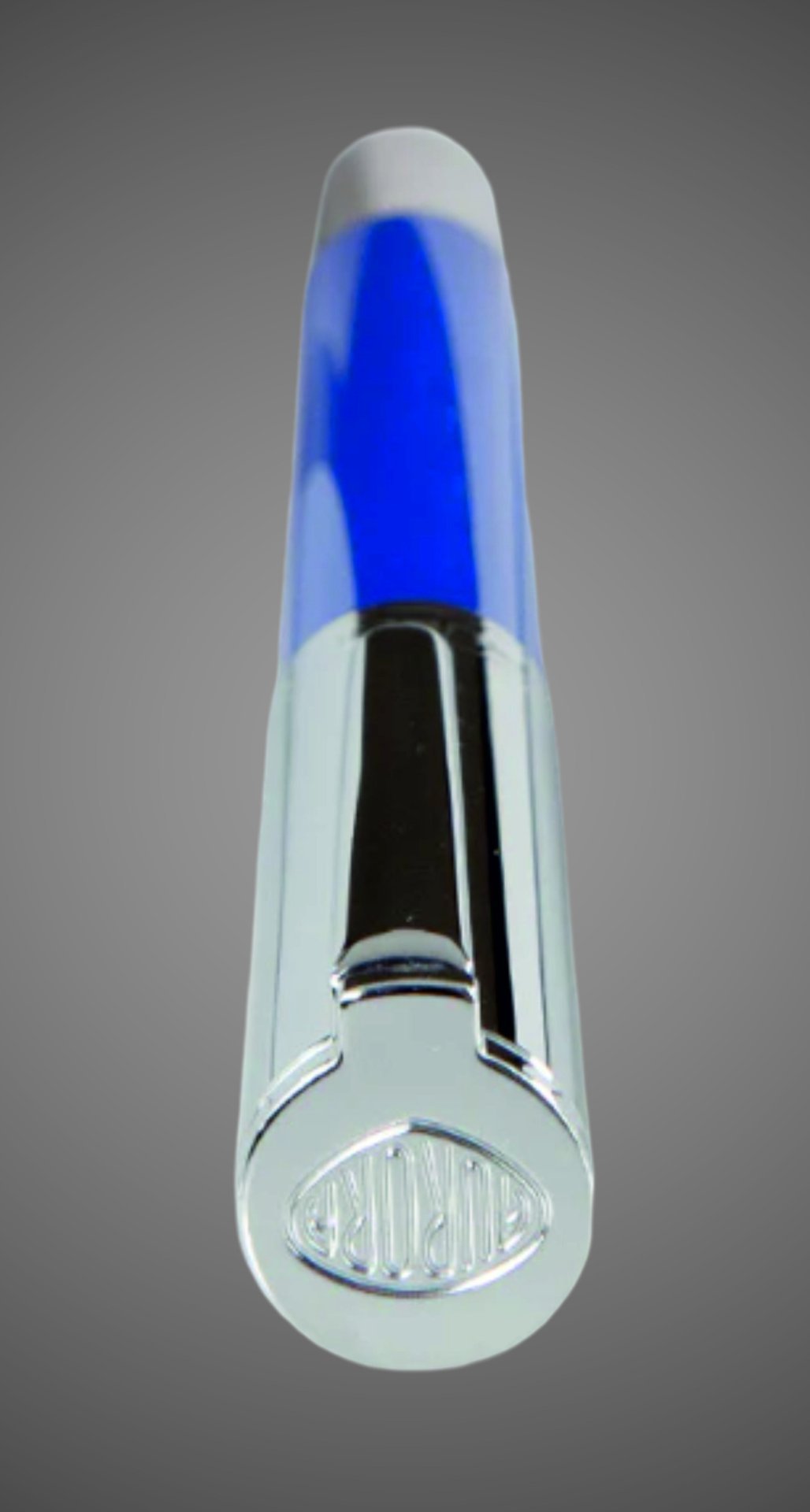 Ручка-роллер Aurora TU Metal Cap Blue CT, в подарочной коробке, Лаки и смолы: смола, хром