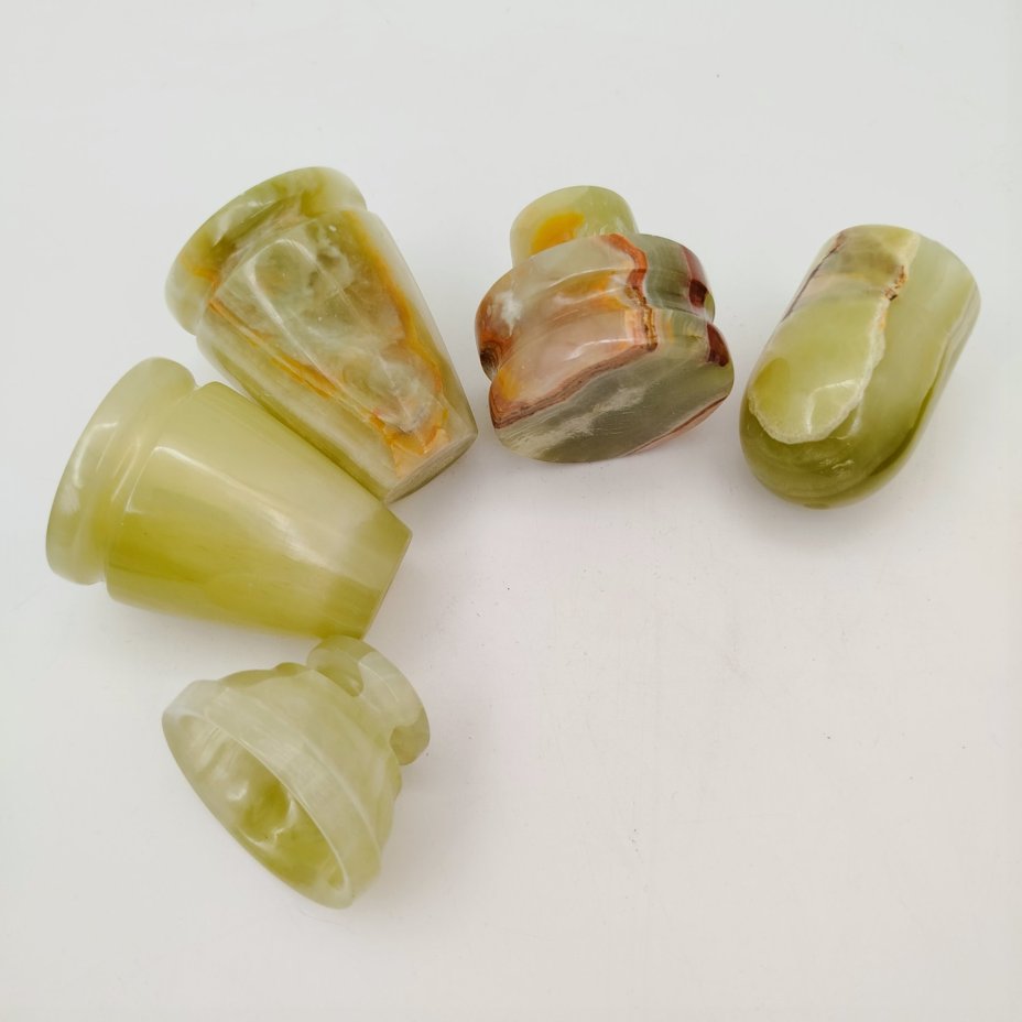 Набор для специй на подносе, оникс