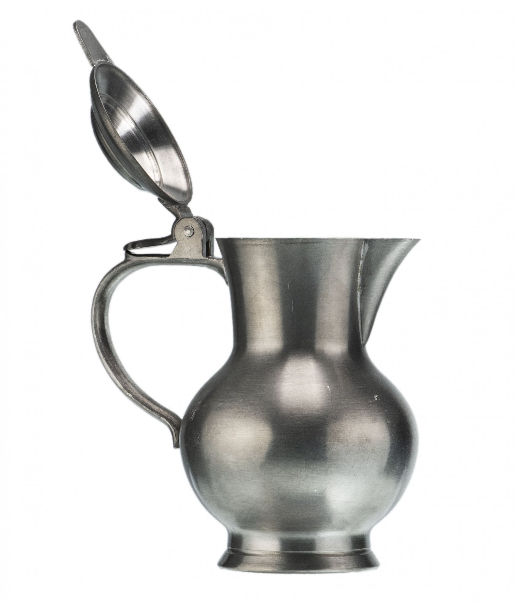 Кувшин с крышкой, олово, фирма "Otto Vogel KG", Германия, 1970-1990 гг.