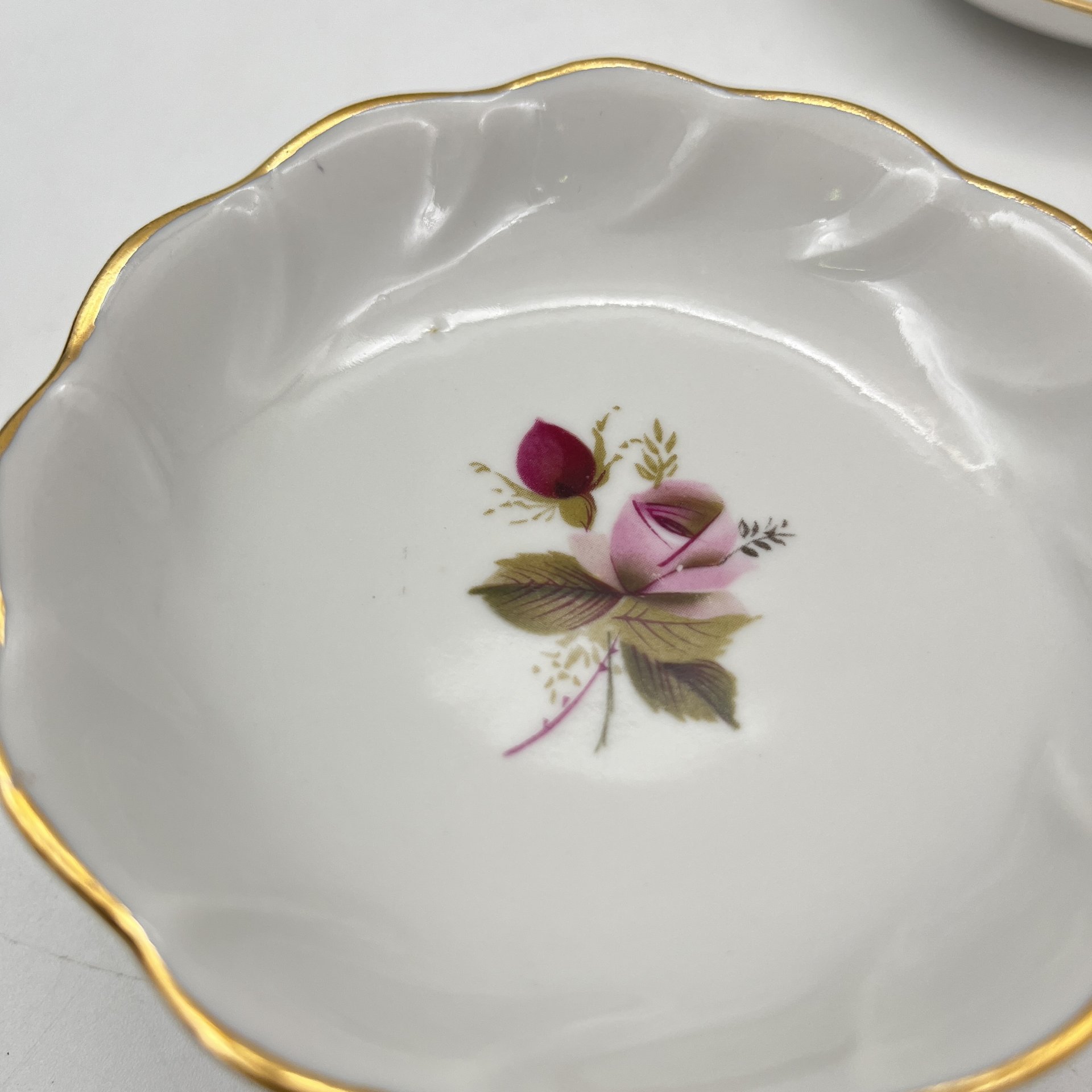 Набор розеток с цветочным декором на 6 персон