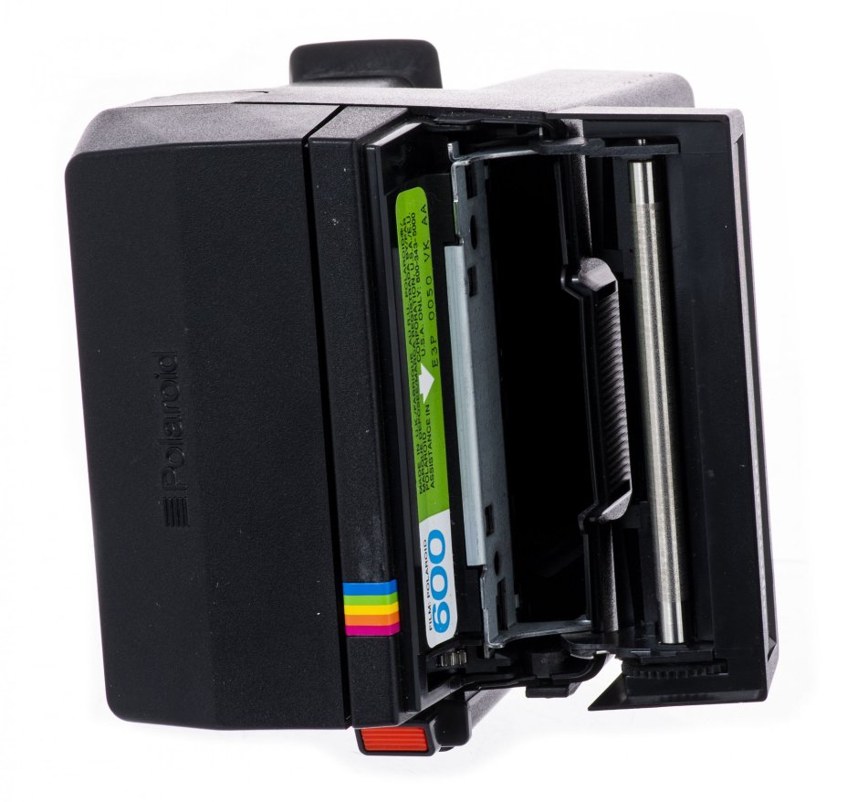 Фотоаппарат "Polaroid Supercolor 635CL" в оригинальной коробке, пластмасса, Великобритания, 1980-1990 гг., Polaroid