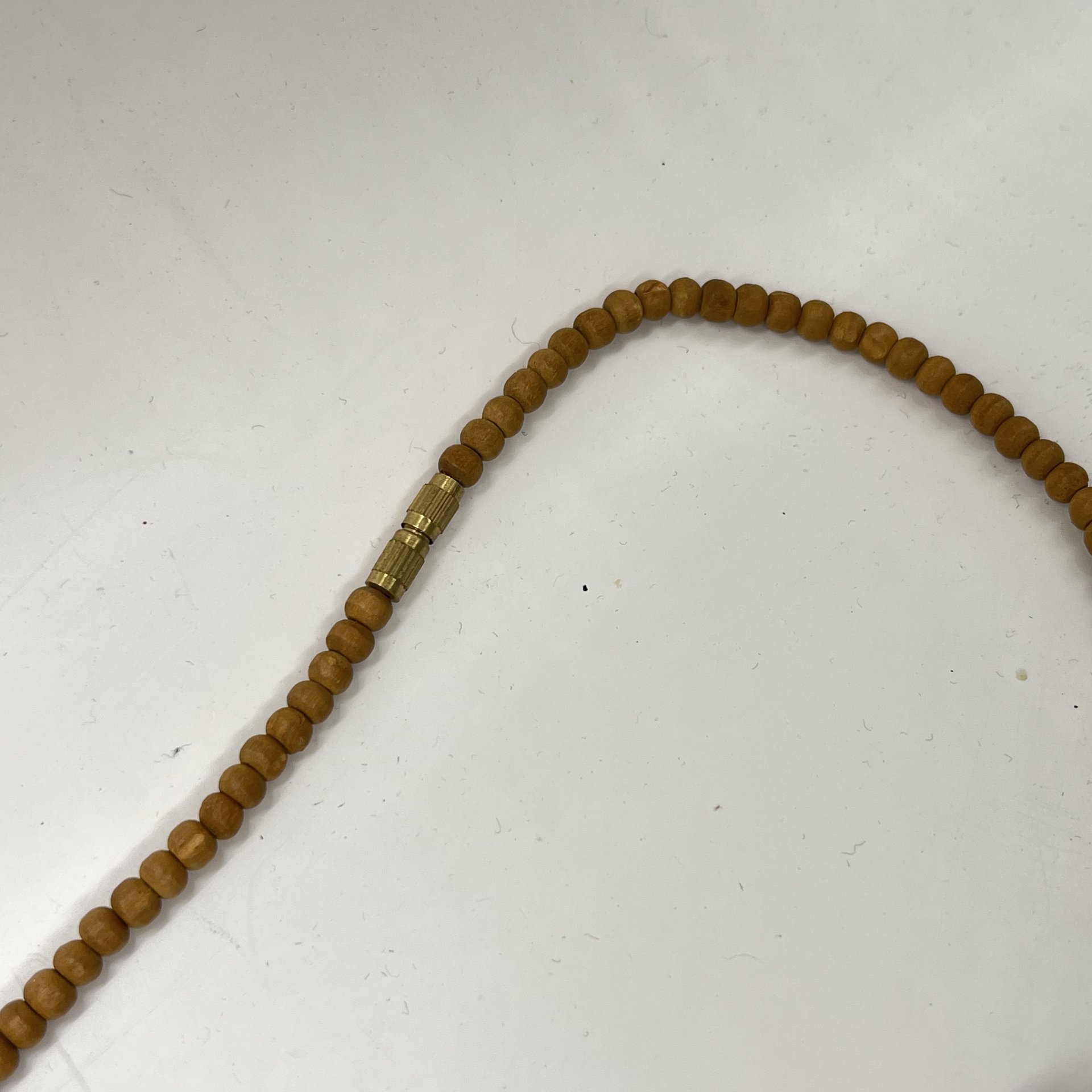 Ожерелье "Слоны", глина, резьба, Африка, 1990-2010 гг.