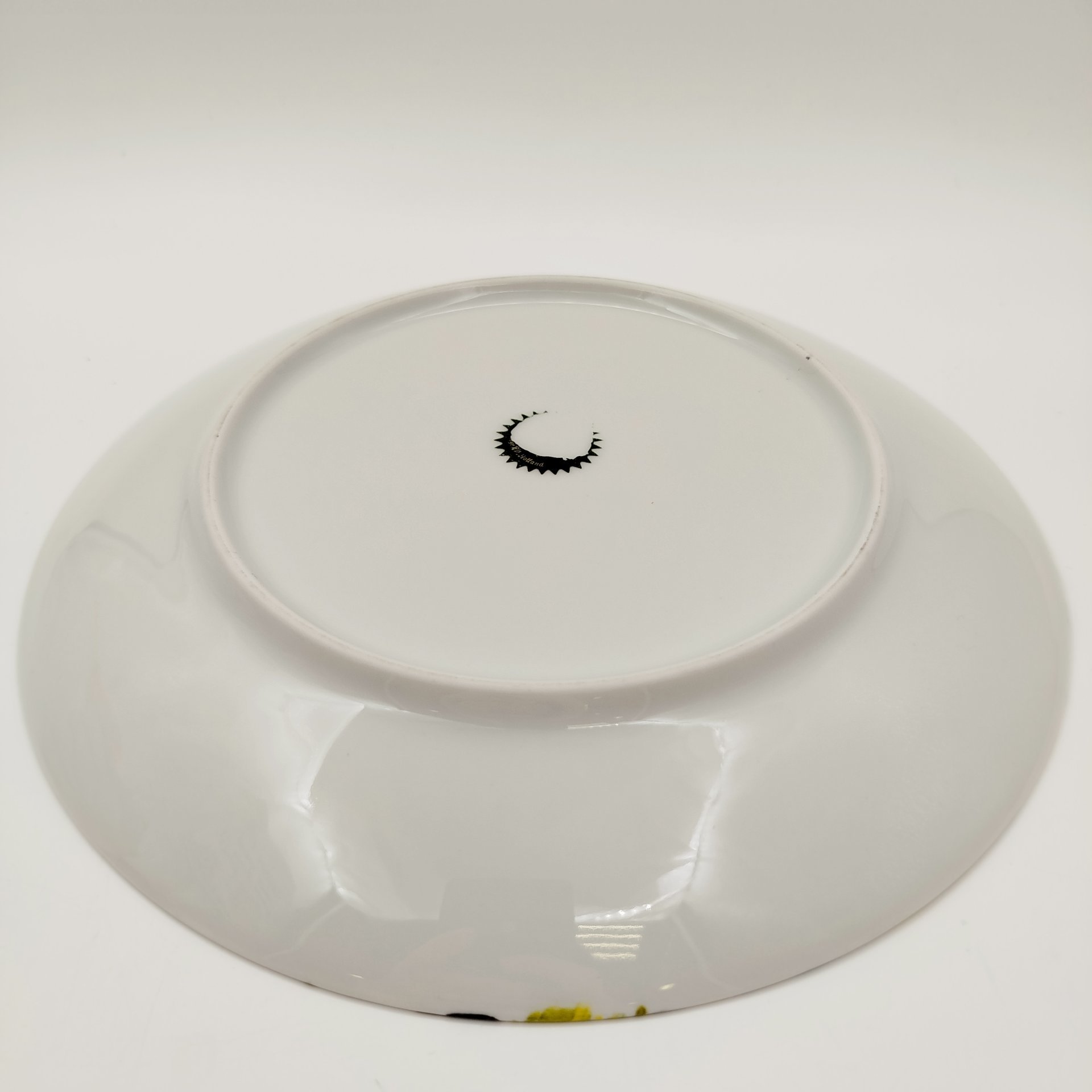 Тарелка декоративная "Голландский пейзаж с мельницами", фарфор, деколь, Нидерланды, 1984 г.