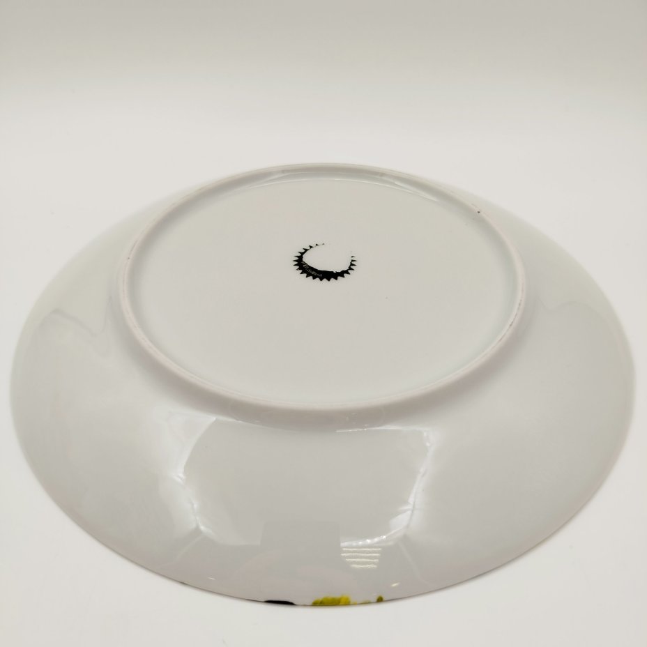 Тарелка декоративная "Голландский пейзаж с мельницами"