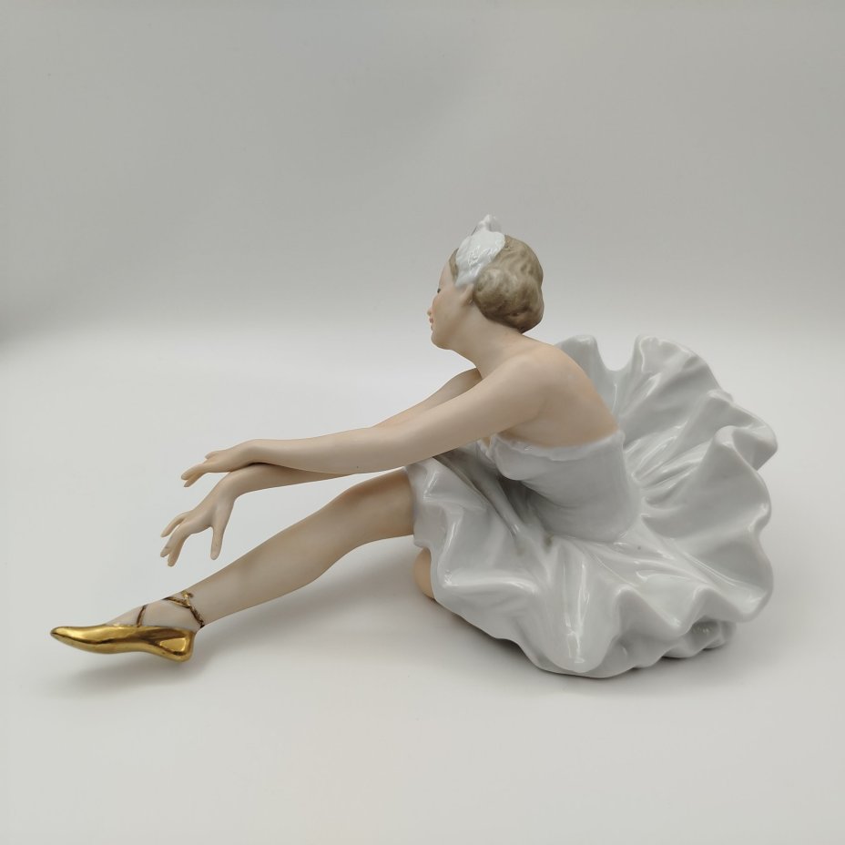 Статуэтка "Балерина", Andrea by Sadek, фарфор, роспись, золочение, Япония, 1980-2000 гг.