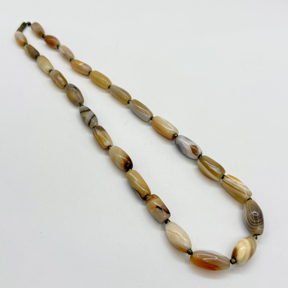 Винтажные бусы, металл, поделочный камень, СССР, 1970-1990 гг.