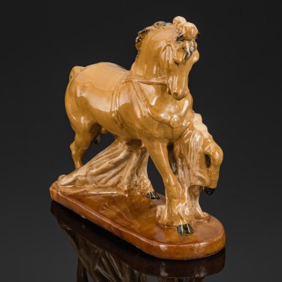 Скульптура "Цирковая лошадь", скульптор Н.И. Бессарабова