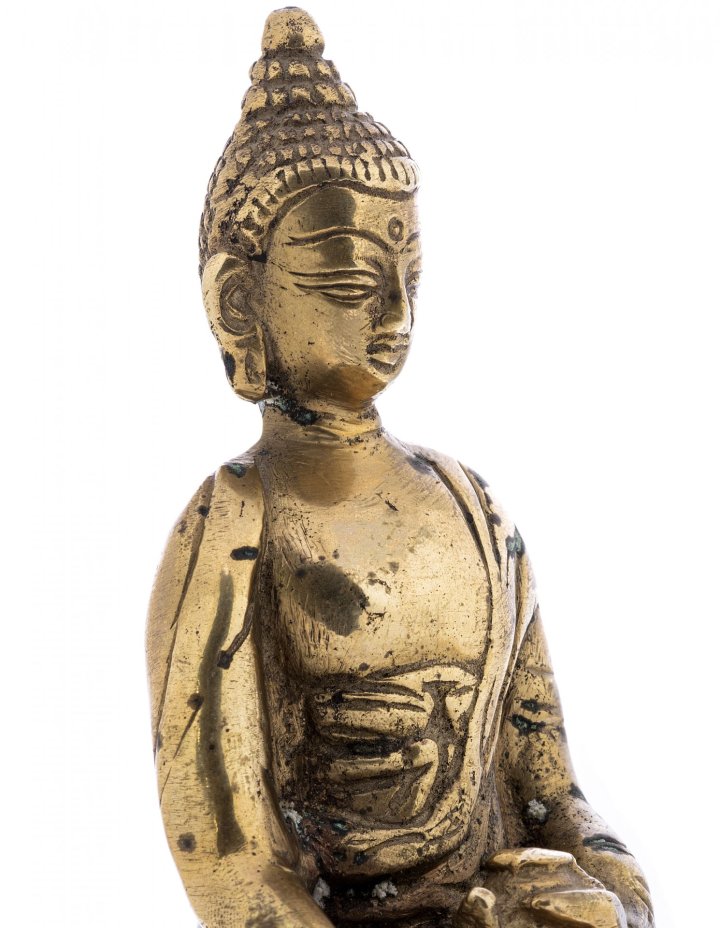 Статуэтка  "Будда", бронза, литьё,  Юго-Восточная Азия, 1970-1990 гг.