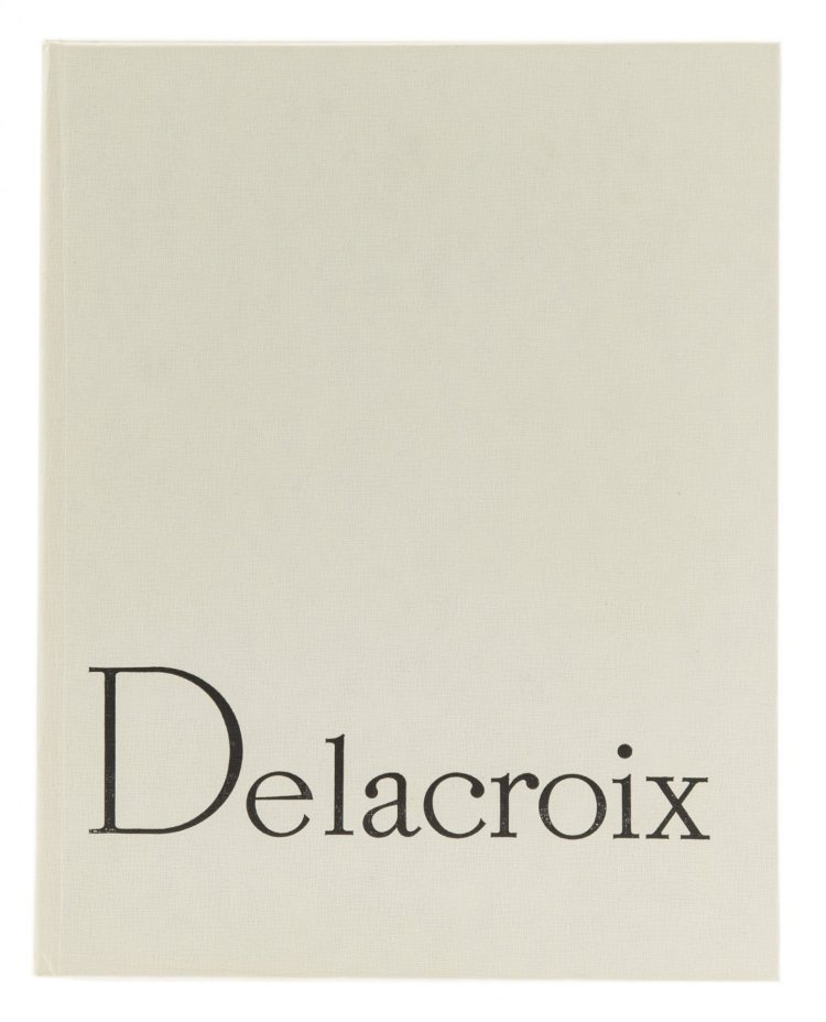 Каталог "Delacroix" ("Делакруа") на французском языке, бумага, печать, издательство "Arta Grafica", Румыния, 1971 г.