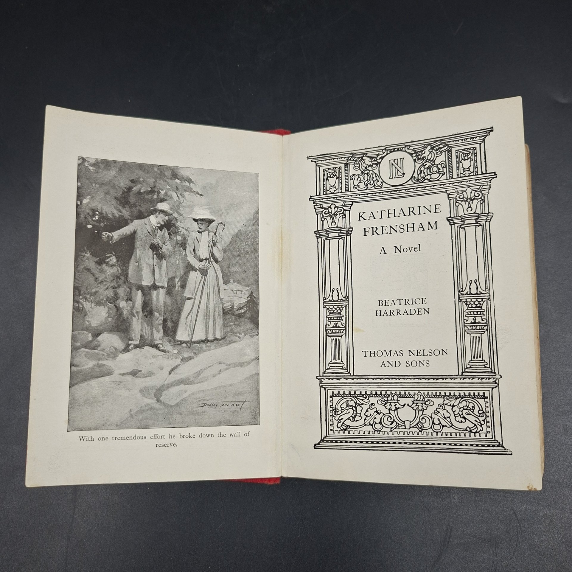 Книга «Katharine Frensham: A Novel», автор Beatrice Harraden, бумага, печать, Великобритания, 1885-1910 гг.