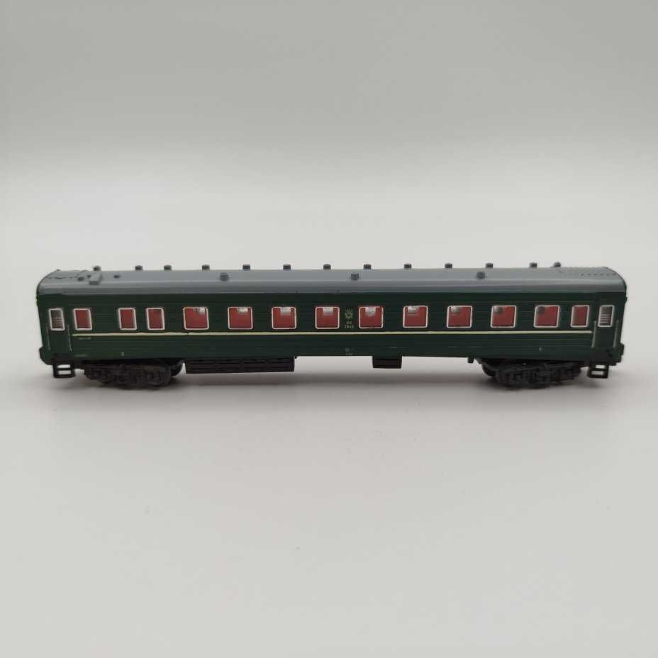 Модель вагона железнодорожного "Weitstreckenwagen 1/4145-191", в оригинальной коробке, пластик, бумага, печать, Piko, ГДР, 1970-1989 гг., Piko