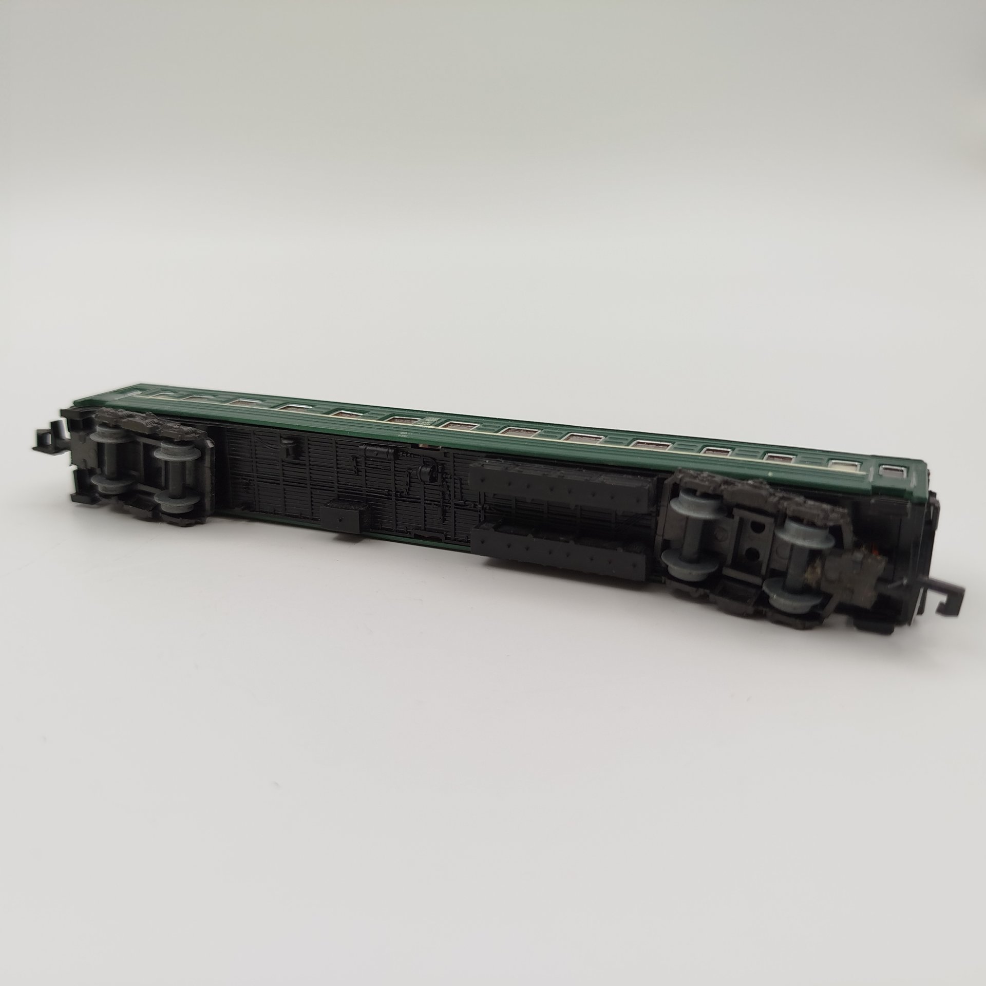 Модель вагона железнодорожного "Weitstreckenwagen 1/4145-191", в оригинальной коробке, пластик, бумага, печать, Piko, ГДР, 1970-1989 гг., Piko