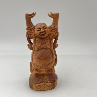 Статуэтка "Хотэй" (божество благополучия), дерево, резьба, Азия, 1970-1990 гг.