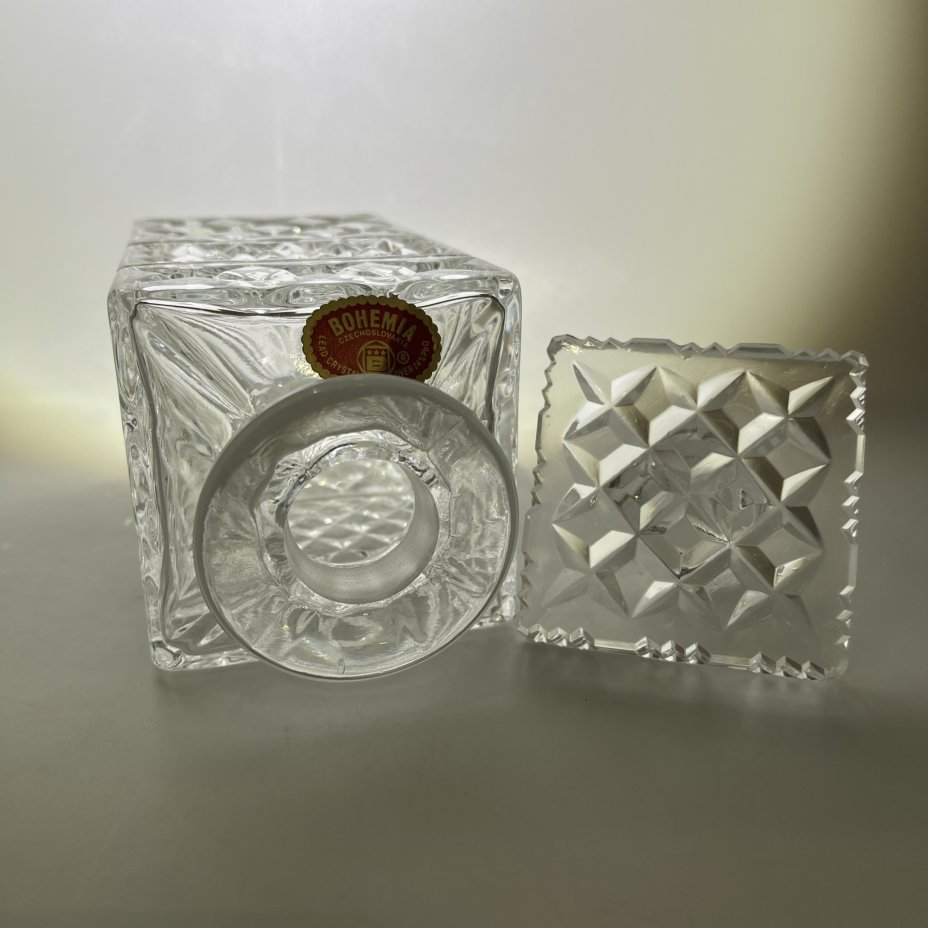 Штоф четырёхгранный "Madison", Bohemia Crystal (Bohemia Glass)
