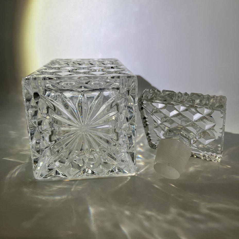 Штоф четырёхгранный "Madison", Bohemia Crystal (Bohemia Glass)