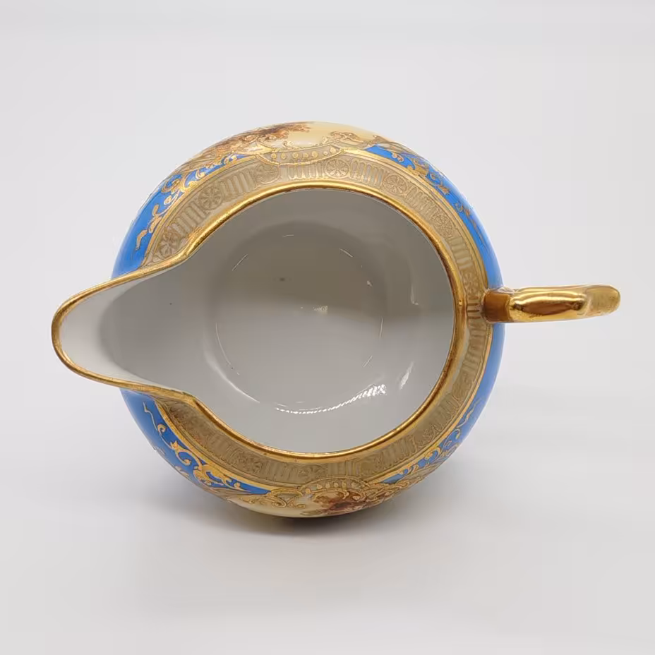 Молочник, украшенный изображением закатного пейзажа, Noritake