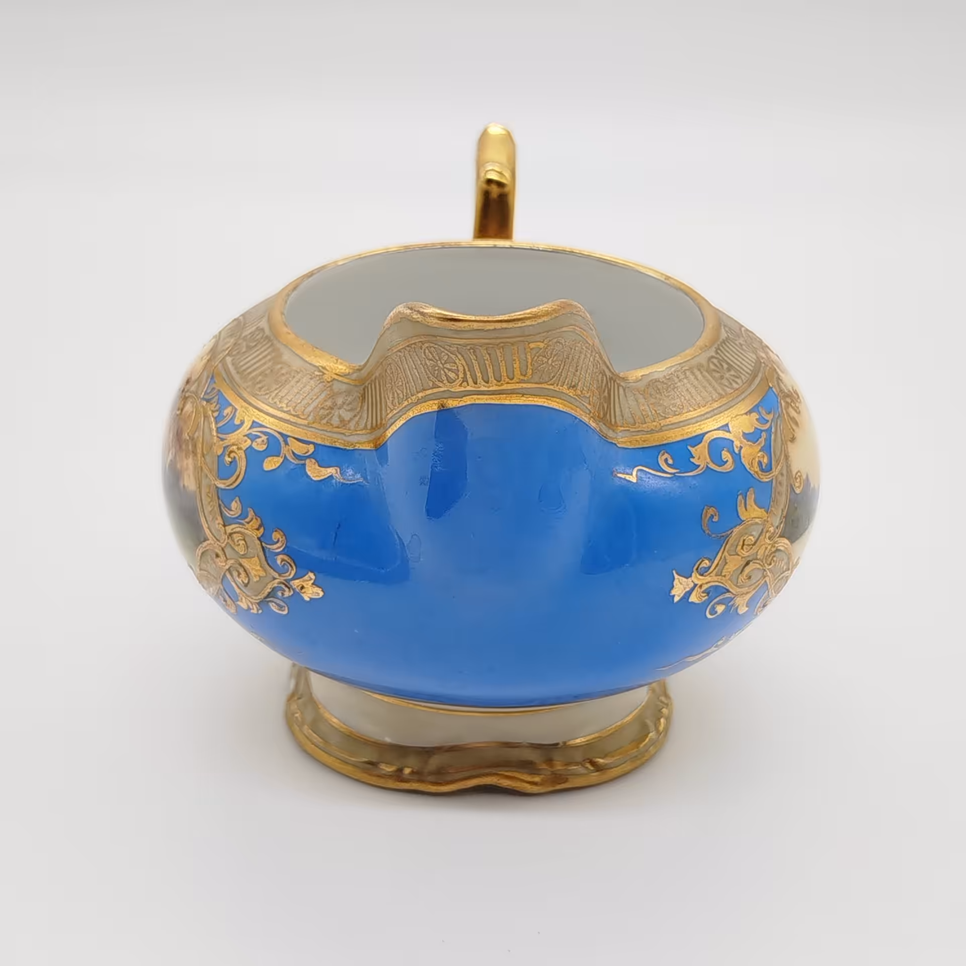 Молочник, украшенный изображением закатного пейзажа, Noritake