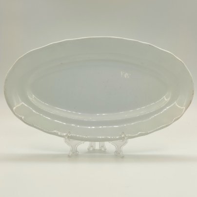 Сервировочное блюдо (селедочница), Конаковский фаянсовый завод им. М.И. Калинина (ЗиК Конаково)