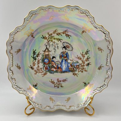 Блюдо (сухарница) "Гейша"