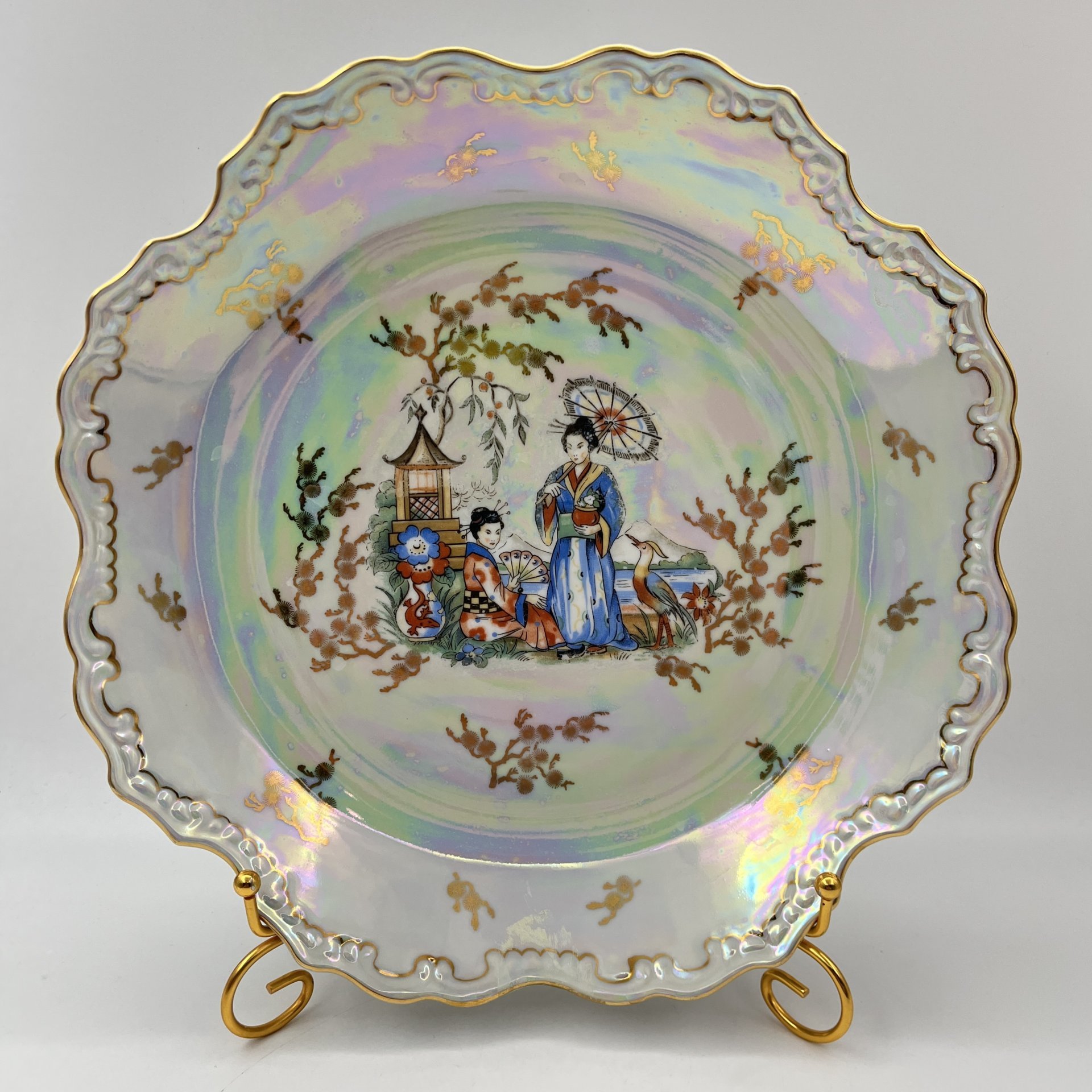 Блюдо (сухарница) "Гейша"