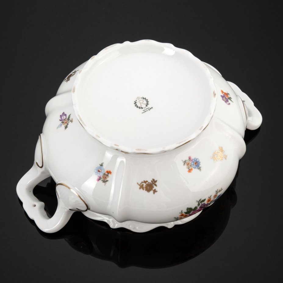 Супница с цветочным декором, Reichenbach (Райхенбах)