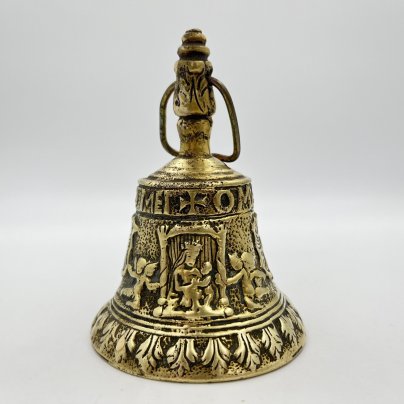 Колокольчик католический с изображением Богородицы "O Mater Dei Memento Mei"