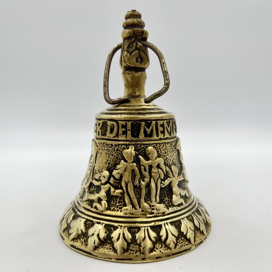 Колокольчик католический с изображением Богородицы "O Mater Dei Memento Mei"