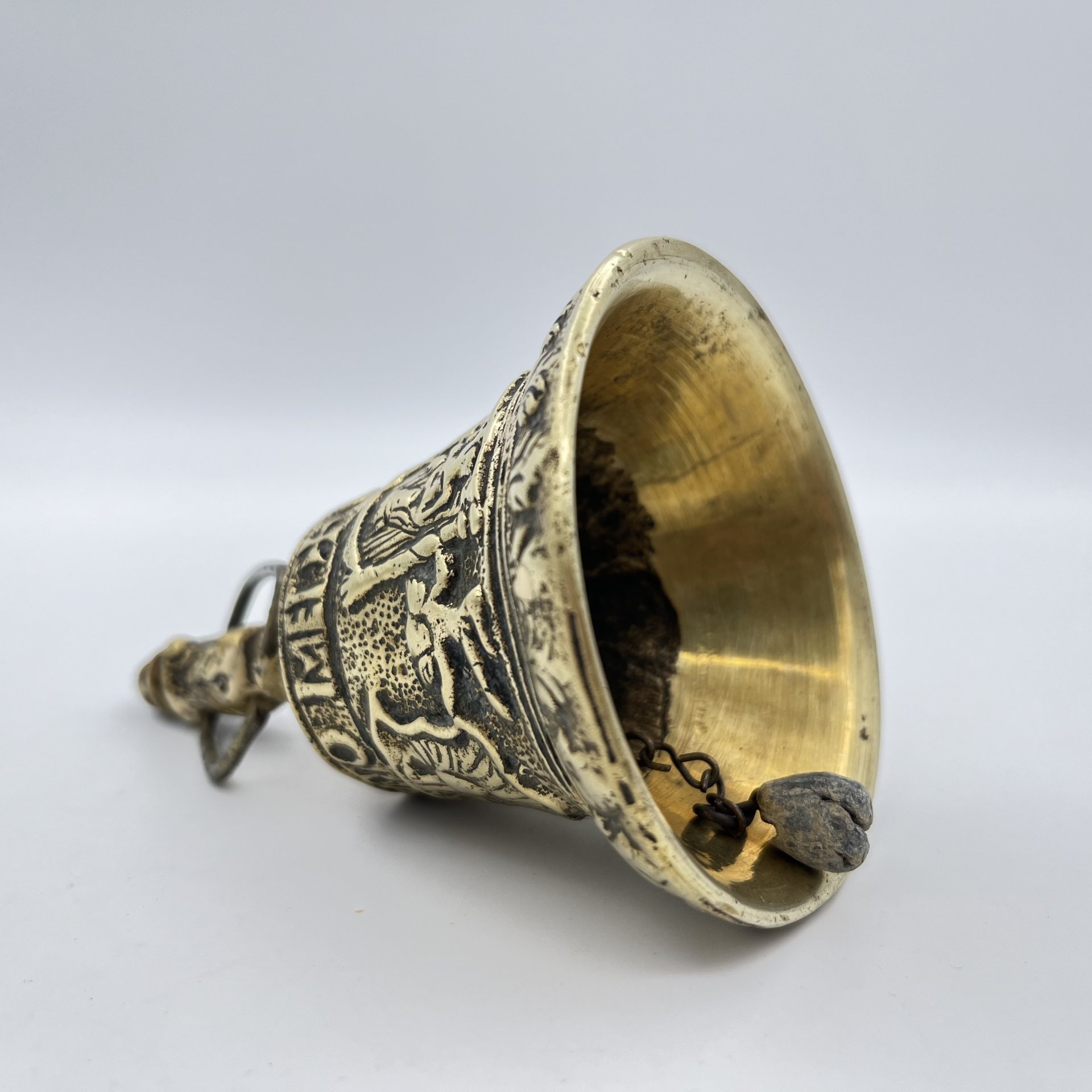 Колокольчик католический с изображением Богородицы "O Mater Dei Memento Mei"
