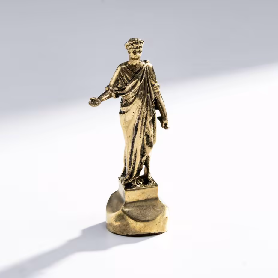 Статуэтка "Октавиан Август", литье, бронза, Китай, 2000-2010 гг.