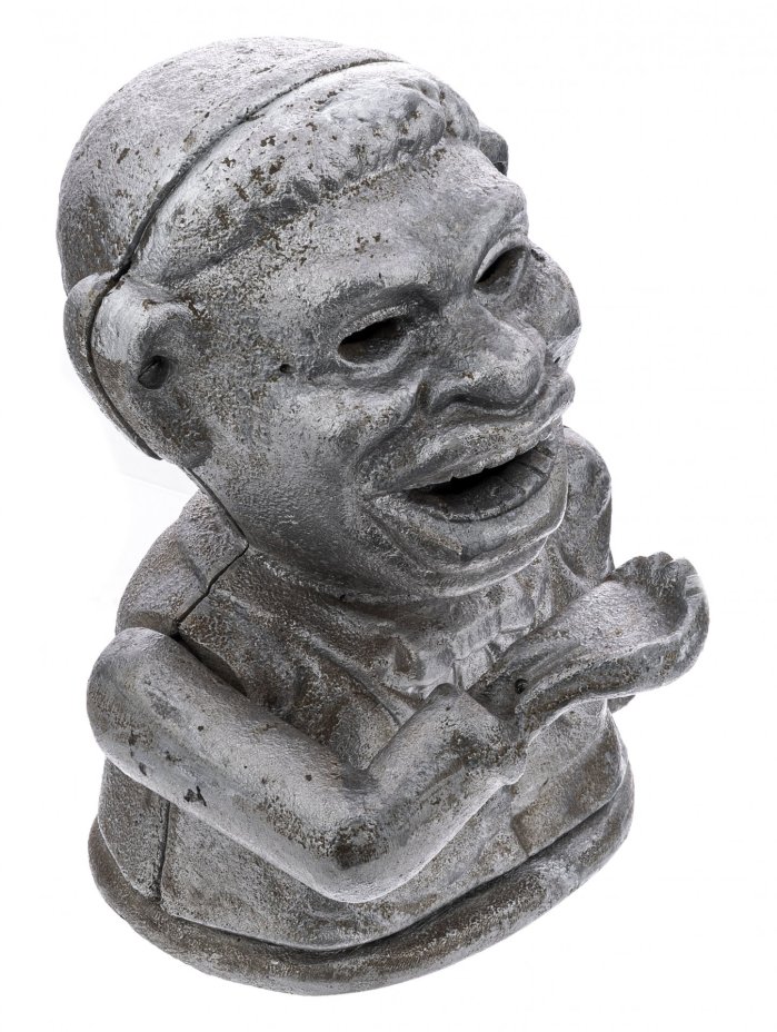 Копилка "Африканец ест монеты", металл, Европа, 1960-1970 гг.
