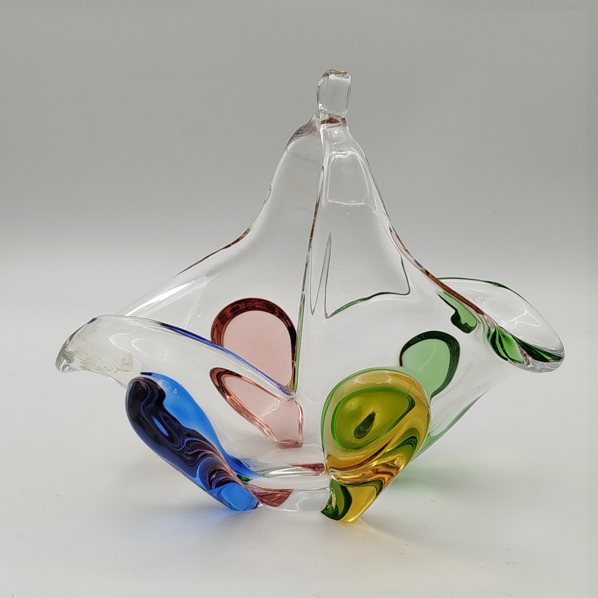 Конфетница в форме корзинки, коллекция "Рапсодия" ("Rhapsody"), дизайнер Франтишек Земек (František Zemek)