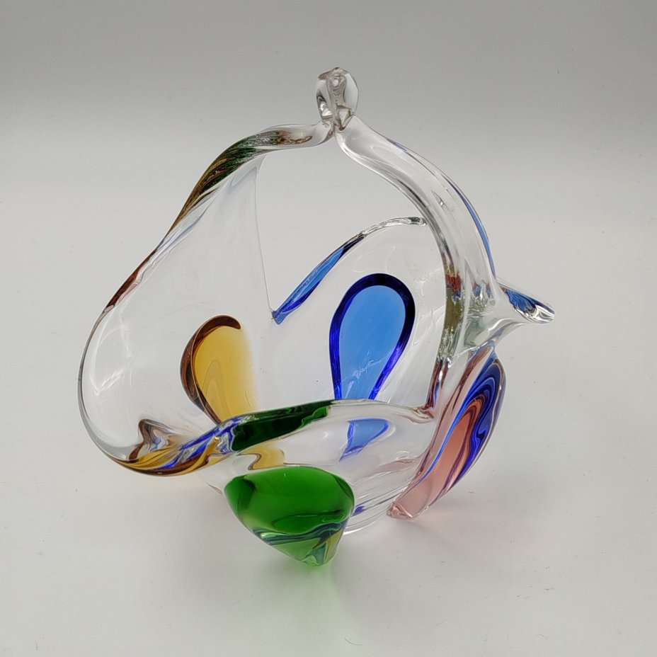 Конфетница в форме корзинки, коллекция "Рапсодия" ("Rhapsody"), дизайнер Франтишек Земек (František Zemek)