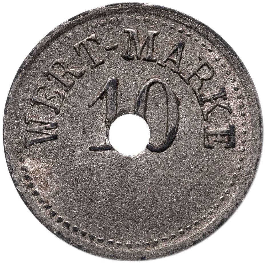 Жетон платежный Германия 10 Werth-marke