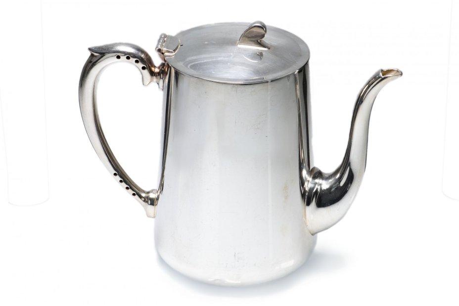 Кофейник, никель с серебрением, Великобритания, 1930-1970 гг.