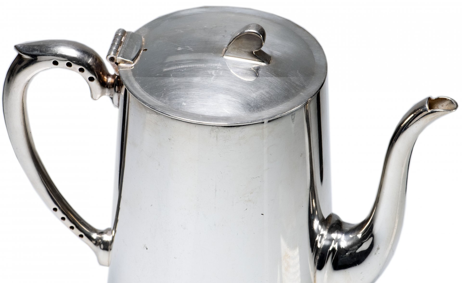 Кофейник, никель с серебрением, Великобритания, 1930-1970 гг.