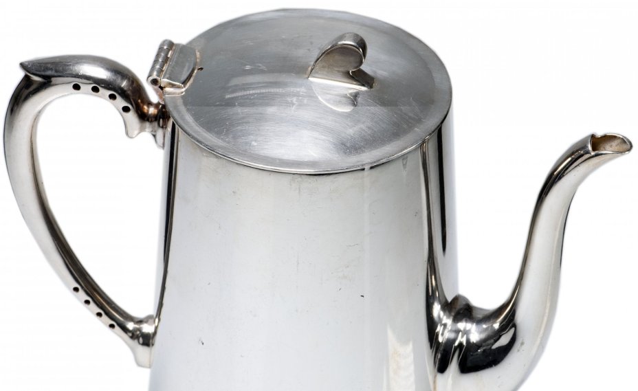 Кофейник, никель с серебрением, Великобритания, 1930-1970 гг.