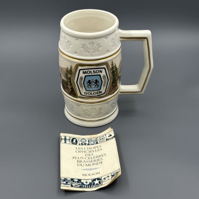 Кружка коллекционная  "Пивоварня Molson", мануфактура Franklin Porcelian