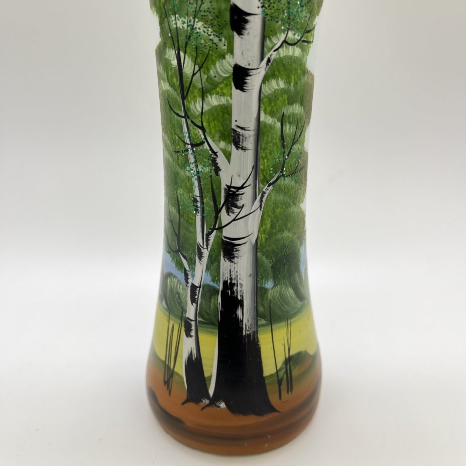Ваза с изображением березы