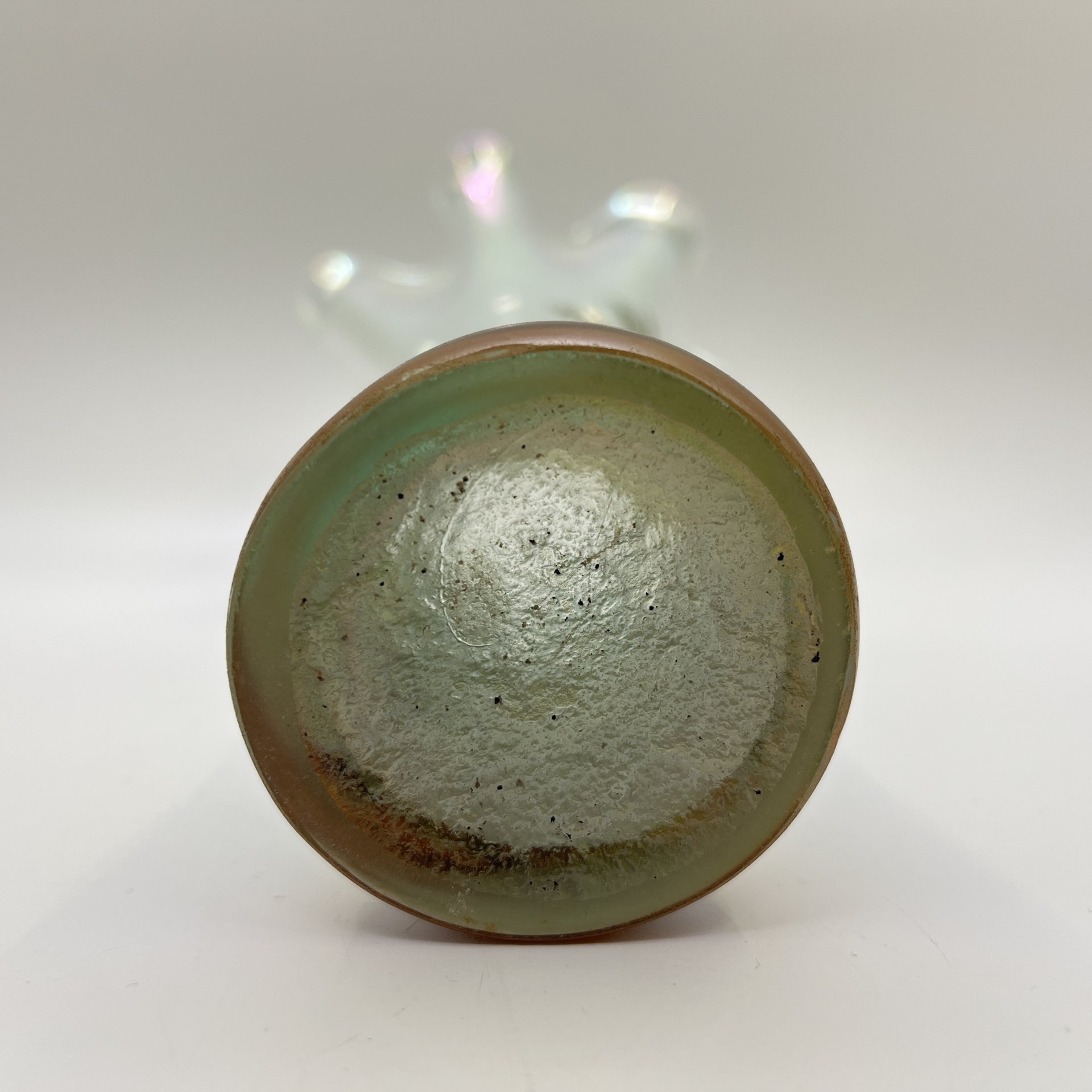 Ваза с изображением березы, стекло, роспись, Россия, 2010-2020 гг.