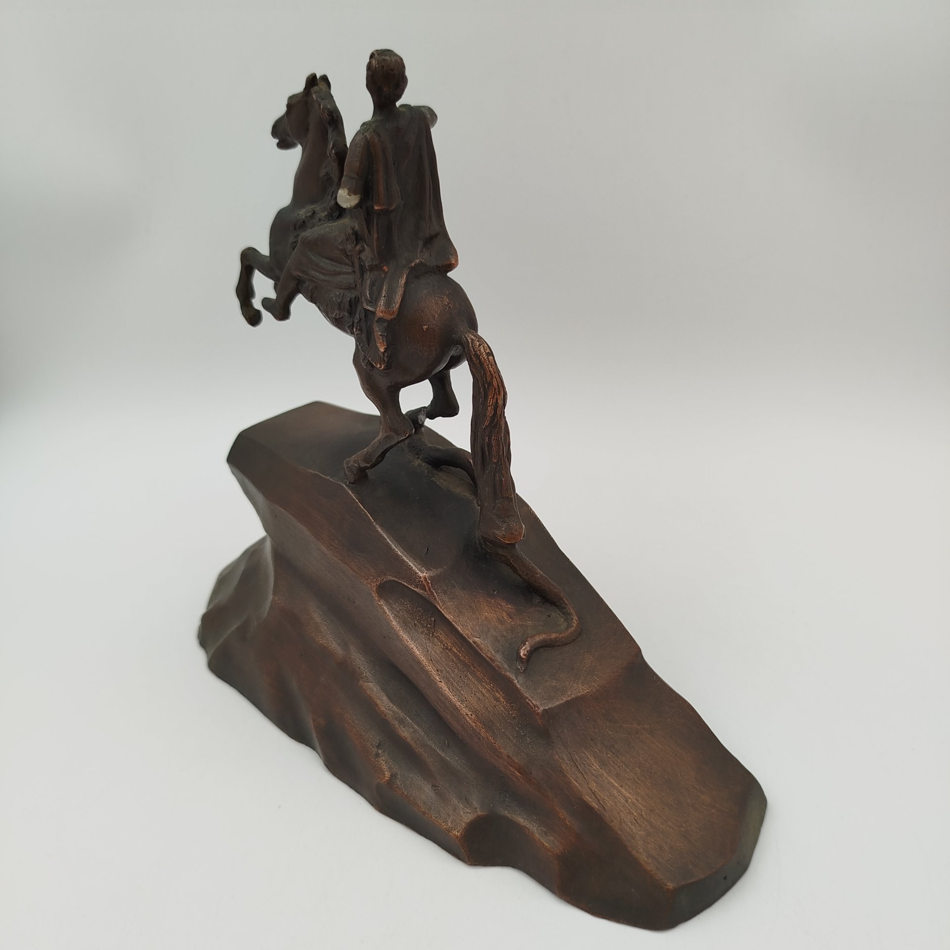 Статуэтка "Медный всадник", металл, СССР, 1960-1990 гг.